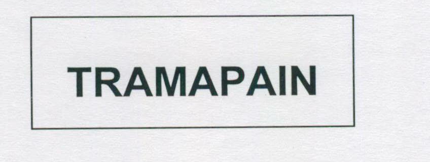 Tramapain (device Of Quadrilateral Containing Letters) Device mark 1463913 Trademark