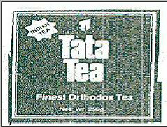Logo, Tata Tea (label) Device mark 1274082 Trademark