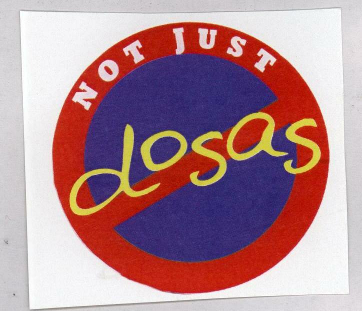 Not Just Dosas (label) Device mark 1416385 Trademark