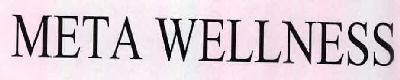 Meta Wellness Device mark 2399569 Trademark