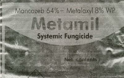 Metamil Systemic Fungicide Device mark 2314142 Trademark