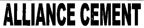 Alliance Cement (device) Device mark 2685804 Trademark