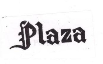 Plaza (label) Device mark 1750181 Trademark