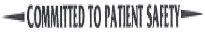 Committed To Patient Safety Device mark 2243053 Trademark