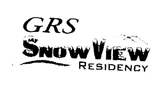 Grs Snow View Residency (label) Device mark 1511698 Trademark