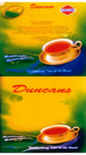 Duncans Darjeeling Tea Device mark 1836483 Trademark