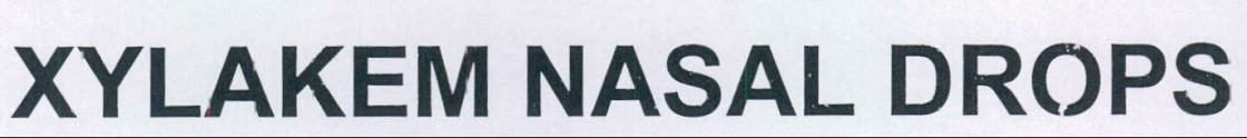 Xylakem Nasal Drops Device mark 2160921 Trademark