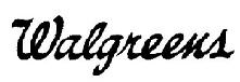 Walgreens (stylised) Device mark 2312029 Trademark