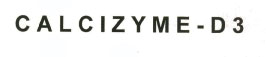 Calcizyme-d3 Device mark 2257899 Trademark