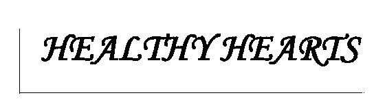 Healthy Hearts (letter Written In Special Form) Device mark 1505377 Trademark