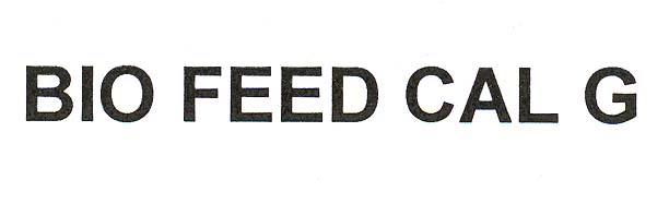 Bio Feed Cal G Device mark 1834905 Trademark