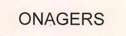 Onagers Device mark 2543860 Trademark