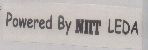 Powered By Niit Leda(lable) Device mark 1090280 Trademark