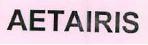 Aetairis Device mark 2595310 Trademark