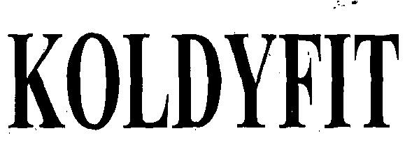 Koldyfit (device) Device mark 2193187 Trademark