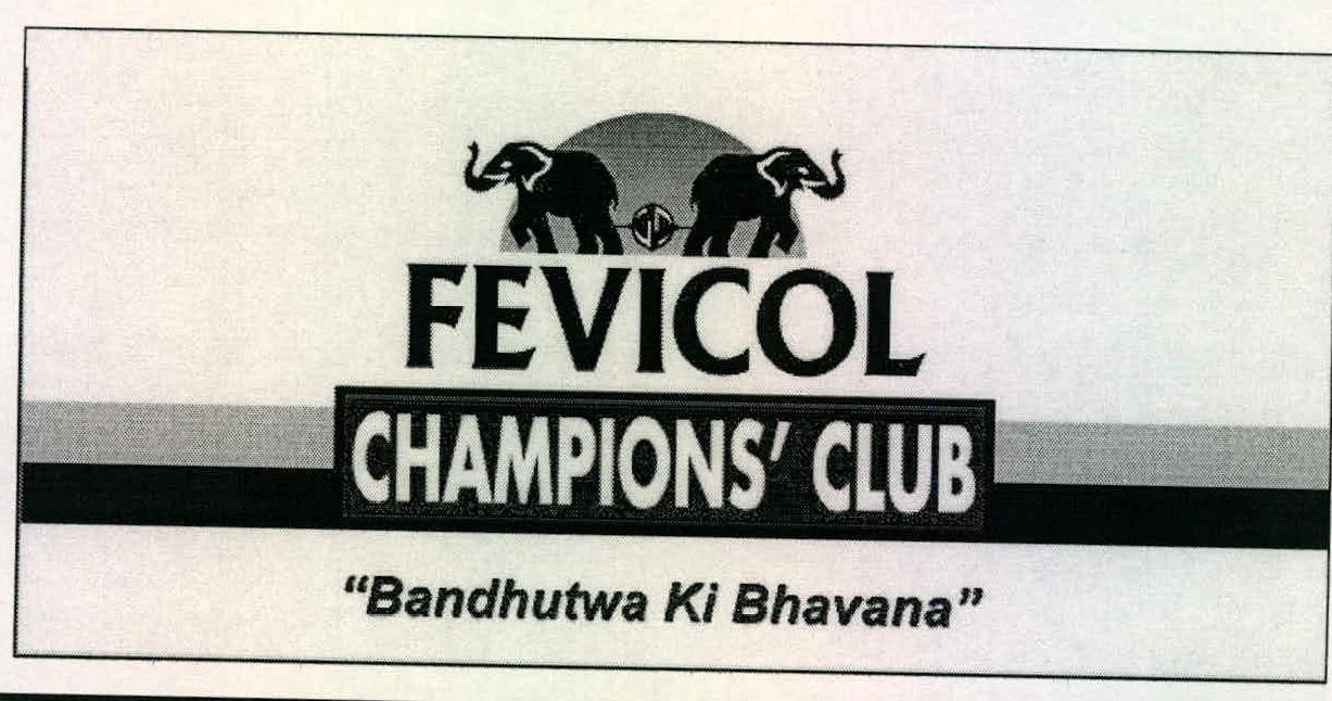 Fevicol Champions' Club Device mark 2217474 Trademark
