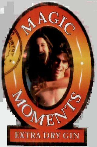 Magic Moments Extra Dry Gin Device mark 1281761 Trademark