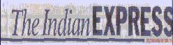The Indian Express (letter Written In Special Form, Device Of Nibs) Device mark 1463157 Trademark