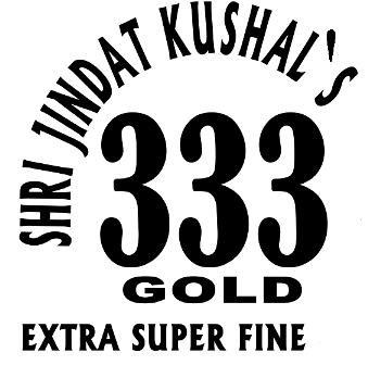 Shri Jindat Kushals 333 Gold Extra Super Fine Device mark 2989447 Trademark