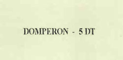 Domperon - 5dt Device mark 803268 Trademark