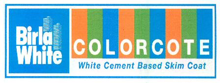 Birla White Colorcote White Cement Based Skim Coat Device mark 2713757 Trademark