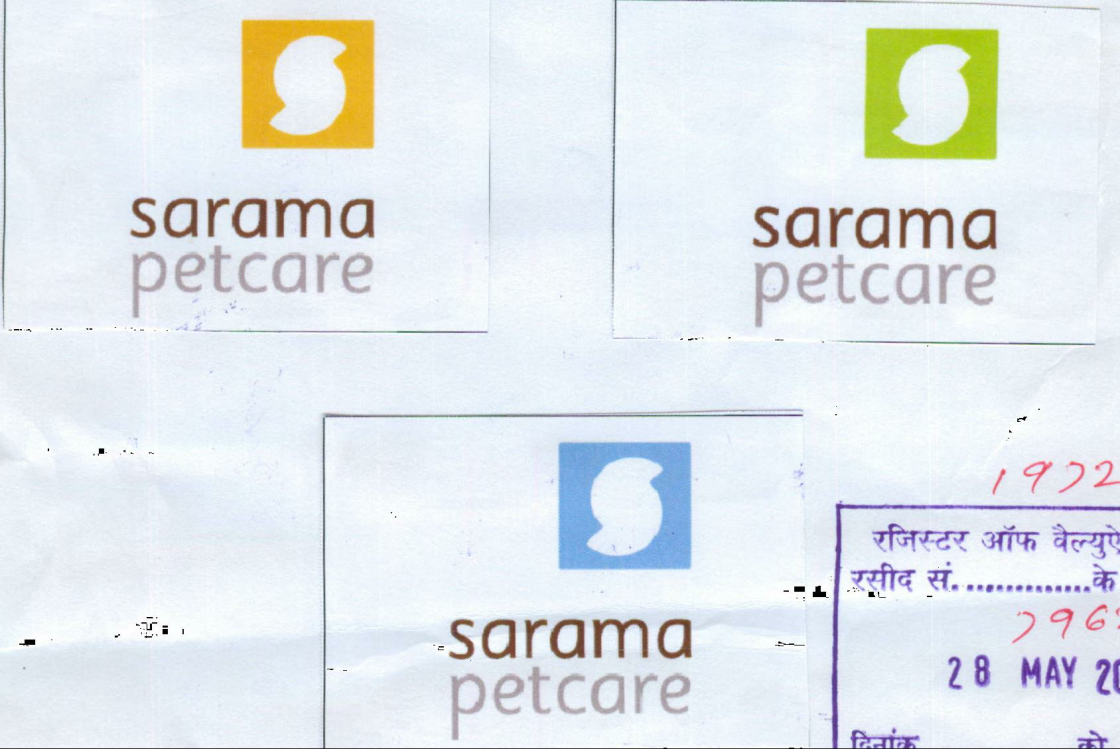 Sarama Petcare Device mark 1972342 Trademark