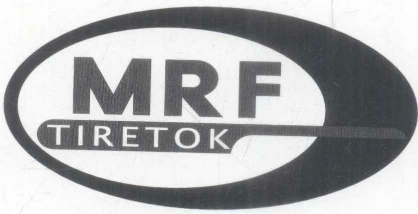 Mrf Tiretok ( Label) Device mark 1306661 Trademark