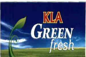Kla Green Fresh (with Lable) Device mark 1947443 Trademark