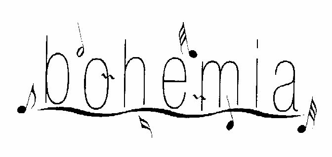 Bohemia (device Of Musical Symbols) Device mark 1489719 Trademark