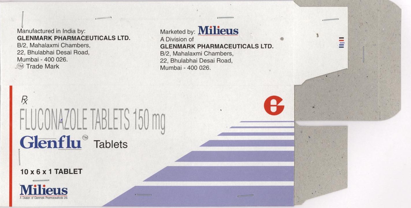 Glenflu (label) Device mark 1364842 Trademark