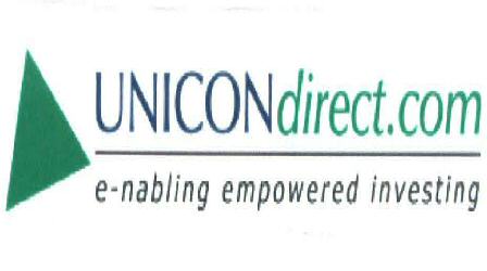Unicon Direc.com E-nabling Empowered Investing (label) Device mark 2096439 Trademark