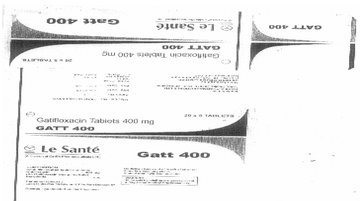 Gatt 400 (label) Device mark 1202407 Trademark