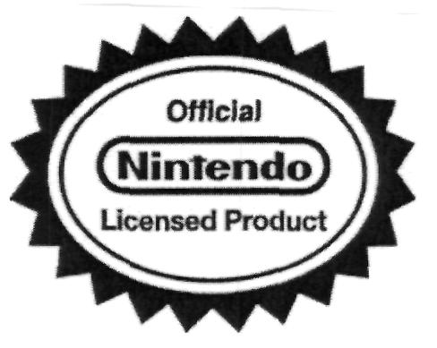 Official Nintendo Licensed Product (logo) Device mark 2308426 Trademark