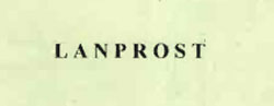 Lanprost Device mark 933933 Trademark