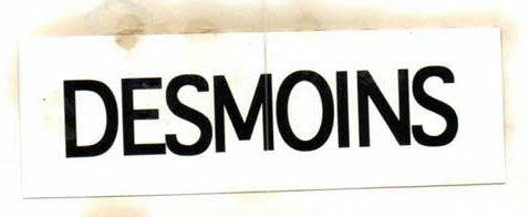 Desmoins Device mark 857062 Trademark