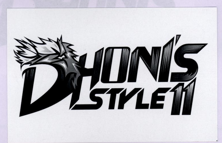 Dhoni's Style 11 Device mark 1959010 Trademark