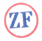 Zf (circle Containing Letter) Device mark 1497160 Trademark