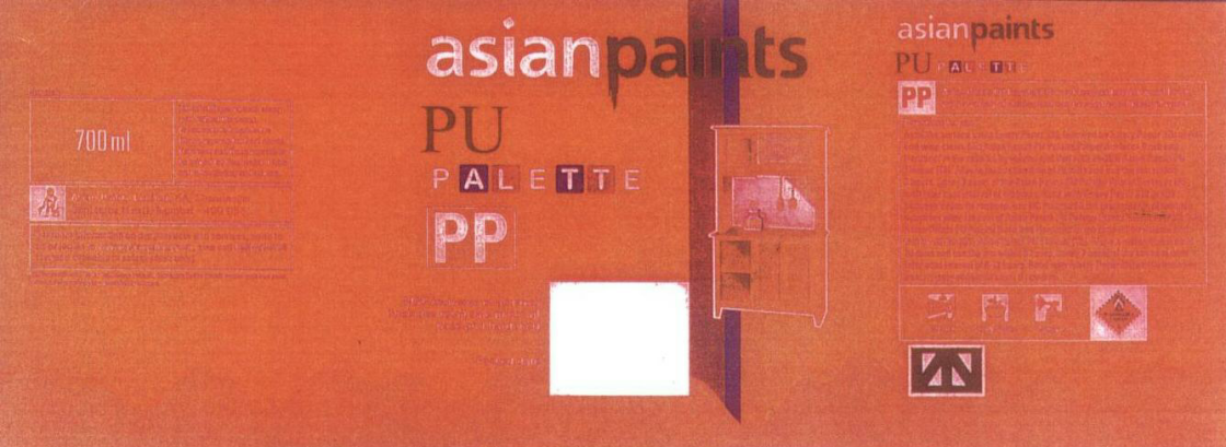 Asianpaints Pu Palette (label) Device mark 1670436 Trademark