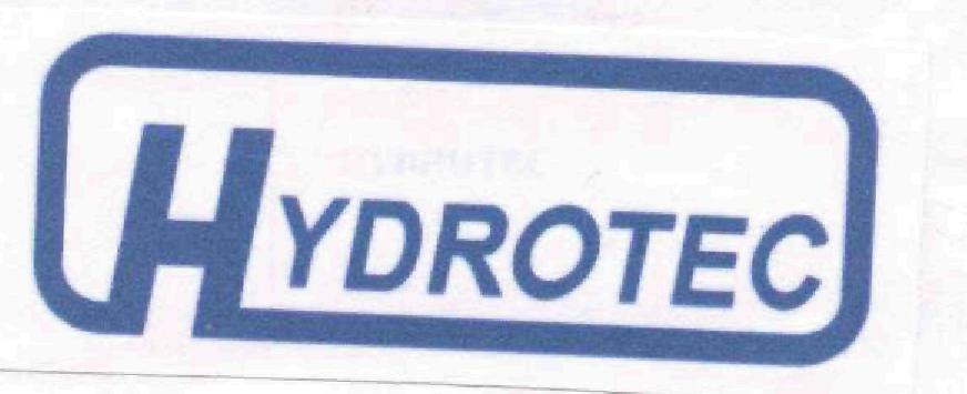 Hydrotec (label) Device mark 1729377 Trademark