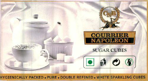 Cnb Courrier Napoleon Sugar Cubes (device Of Cutlery) Device mark 2374239 Trademark