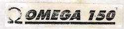 Omega 150 Label Device mark 928137 Trademark
