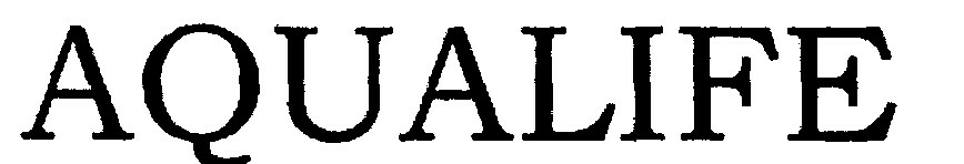 Aqualife (label) Device mark 1176350 Trademark