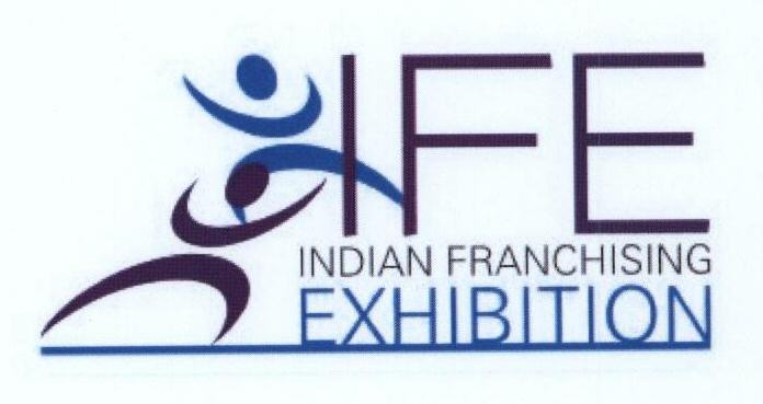 Ife Indian Franchising Exhibition (letter Written In Human Carricature) Device mark 1541843 Trademark