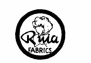 Ruia Fabrics (label) Device mark 169603 Trademark