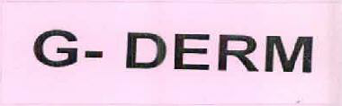 G-derm Device mark 2588407 Trademark