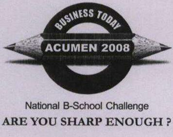 National B-school Challengeare You Sharp Enough ? Device mark 1719205 Trademark