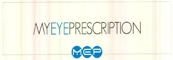 Myeyeprescription Mep Device mark 2728124 Trademark
