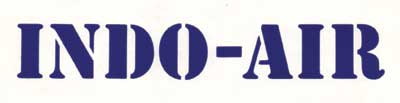 Indo-air (label) Device mark 912897 Trademark