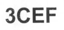 3cef (device) Device mark 1634021 Trademark