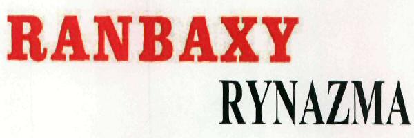 Ranbaxy Rynazma (device) Device mark 2464432 Trademark